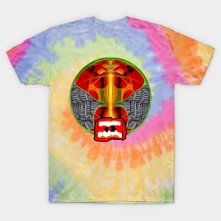 Evil grin villain mask T-Shirt